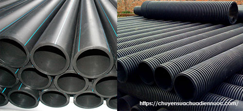 Các loại ống nhựa HDPE