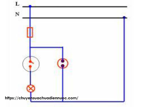sơ đồ mạch điện dân dụng đơn giản