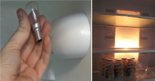 cách thay bóng đèn tủ lạnh