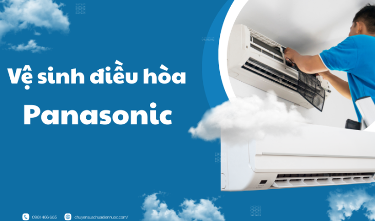 vệ sinh điều hòa panasonic