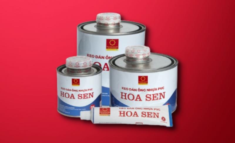 Keo Dán Ống Nước PVC Hoa Sen