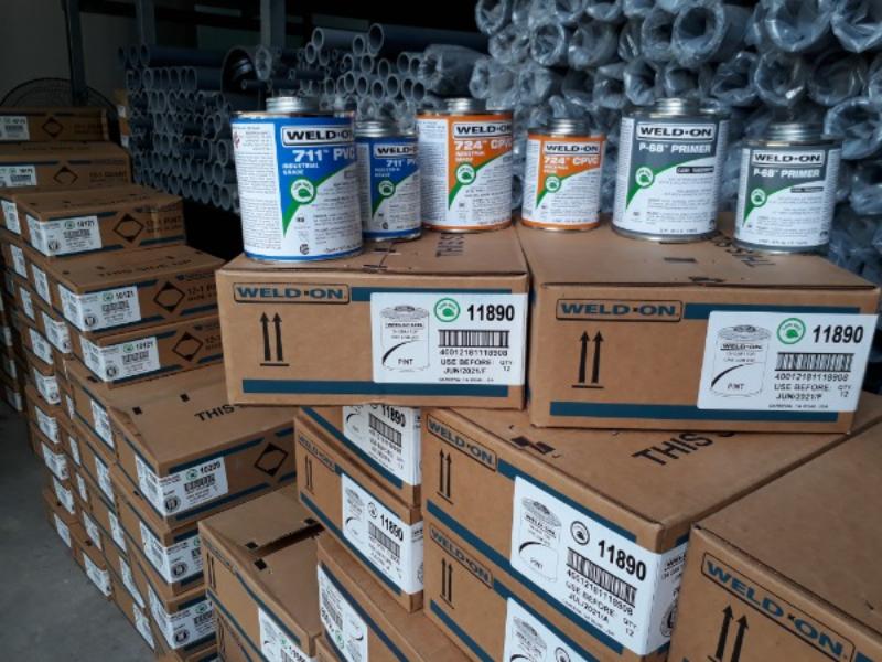 Keo Dán Ống Nước Weld-On 717