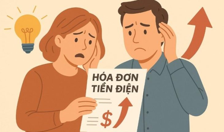 tiền điện tăng bất thường