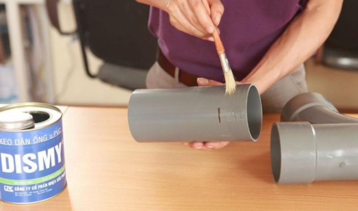 Keo dán ống nước PVC