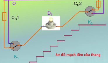 sơ đồ điện cầu thang