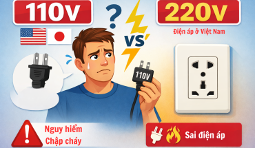 cách chuyển điện 110v sang 220v