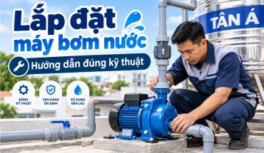 Lắp đặt máy bơm nước
